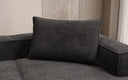Lesley decorative pillow 45x80 in corduroy