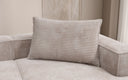 Lesley decorative pillow 45x80 in corduroy