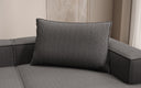 Decorative pillow Lesley 45x80 in Bouclé