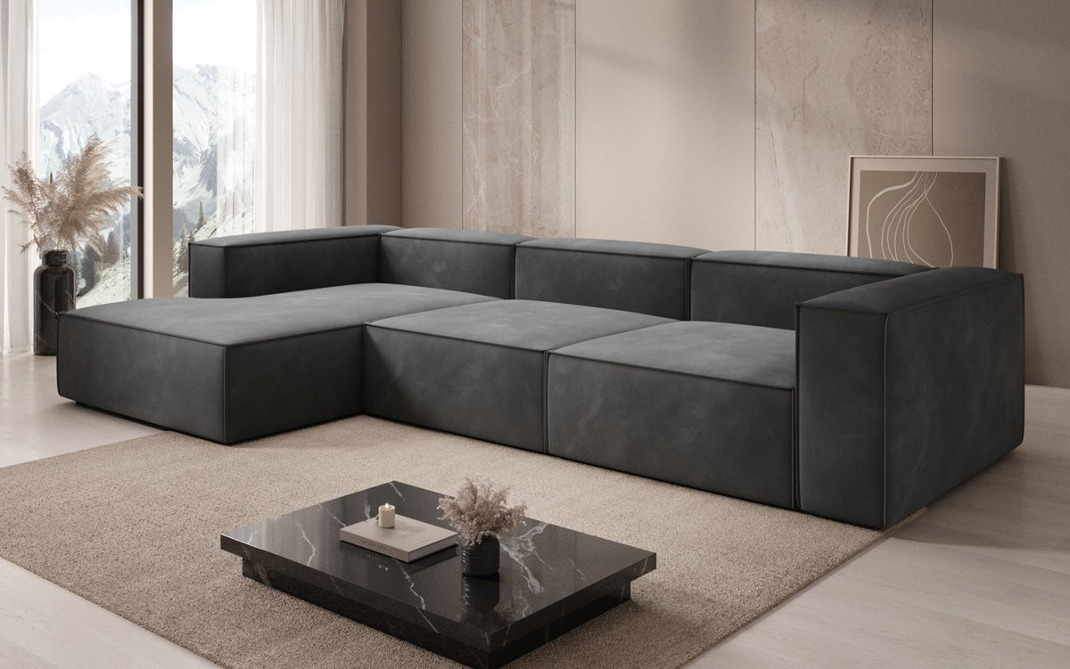 Designer Sofa Lesley L in Velvet