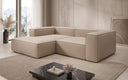 Designer corner sofa Lesley Mini in Bouclé