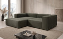 Designer corner sofa Lesley Mini in Bouclé