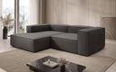 Designer corner sofa Lesley Mini in Bouclé