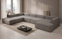Designer Sofa Lesley U XXL in Fabric
