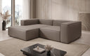 Designer Ecksofa Lesley Mini in Echtleder