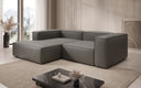 Designer Ecksofa Lesley Mini in Echtleder