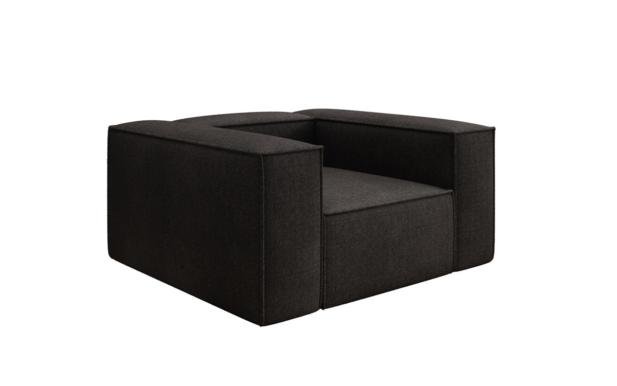 Designer Sofa-Sessel Lesley in Bouclé