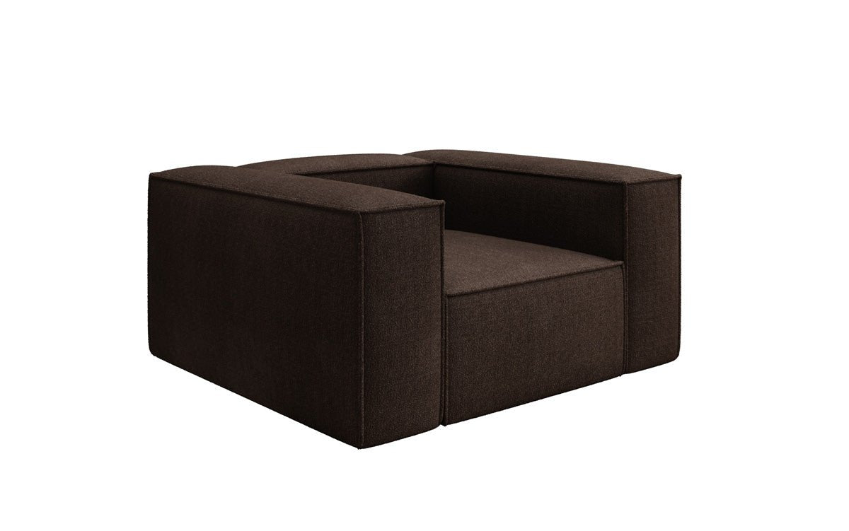 Designer Sofa-Sessel Lesley in Bouclé
