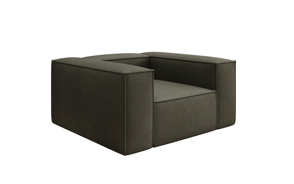 Designer Sofa-Sessel Lesley in Bouclé