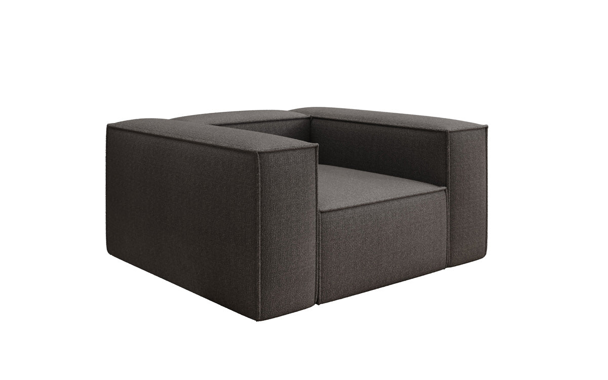 Designer Sofa-Sessel Lesley in Bouclé