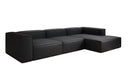 Designer corner sofa Lesley in genuine leather