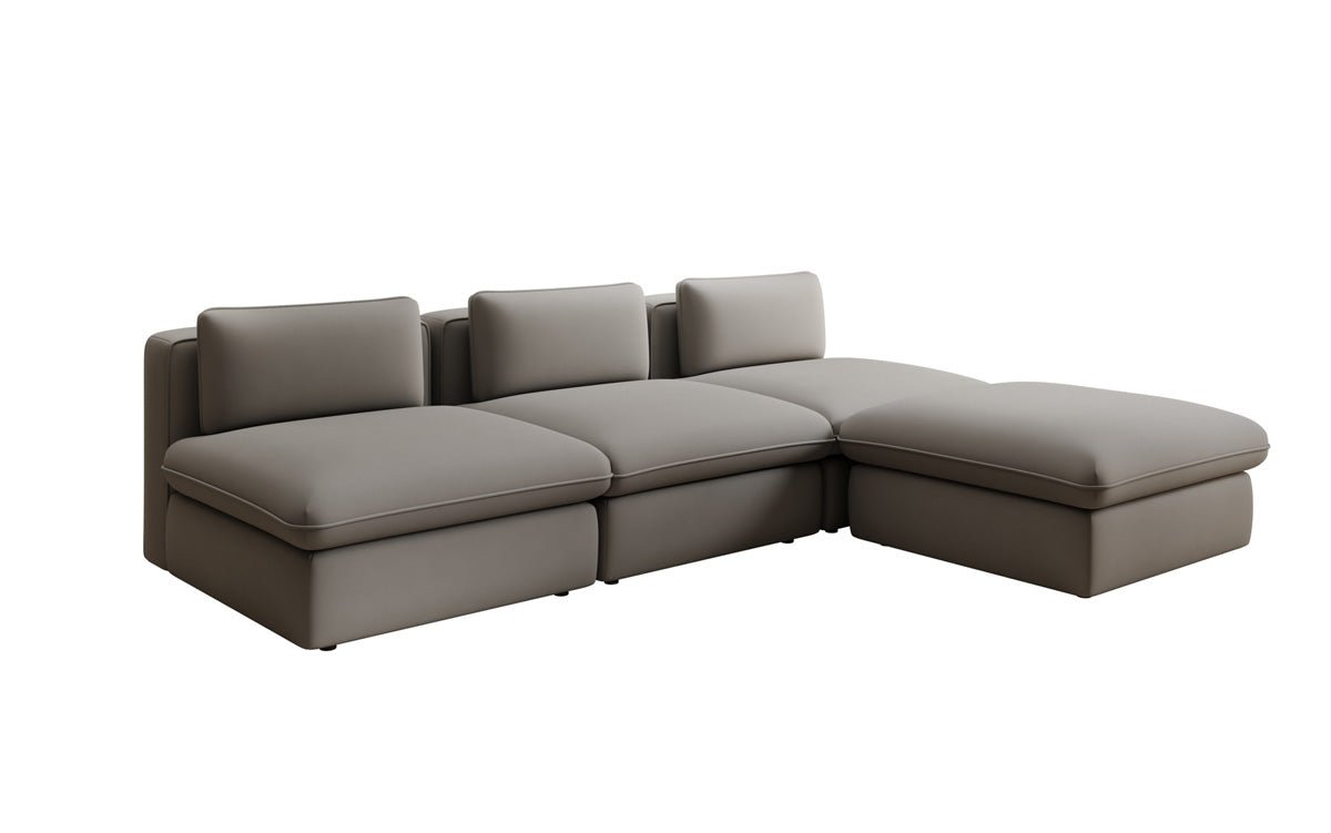 Designer L Sofa Cuddle in Fabric