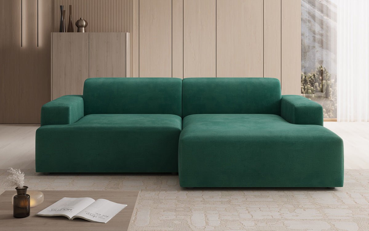 Designer Sofa Monza L in Velvet