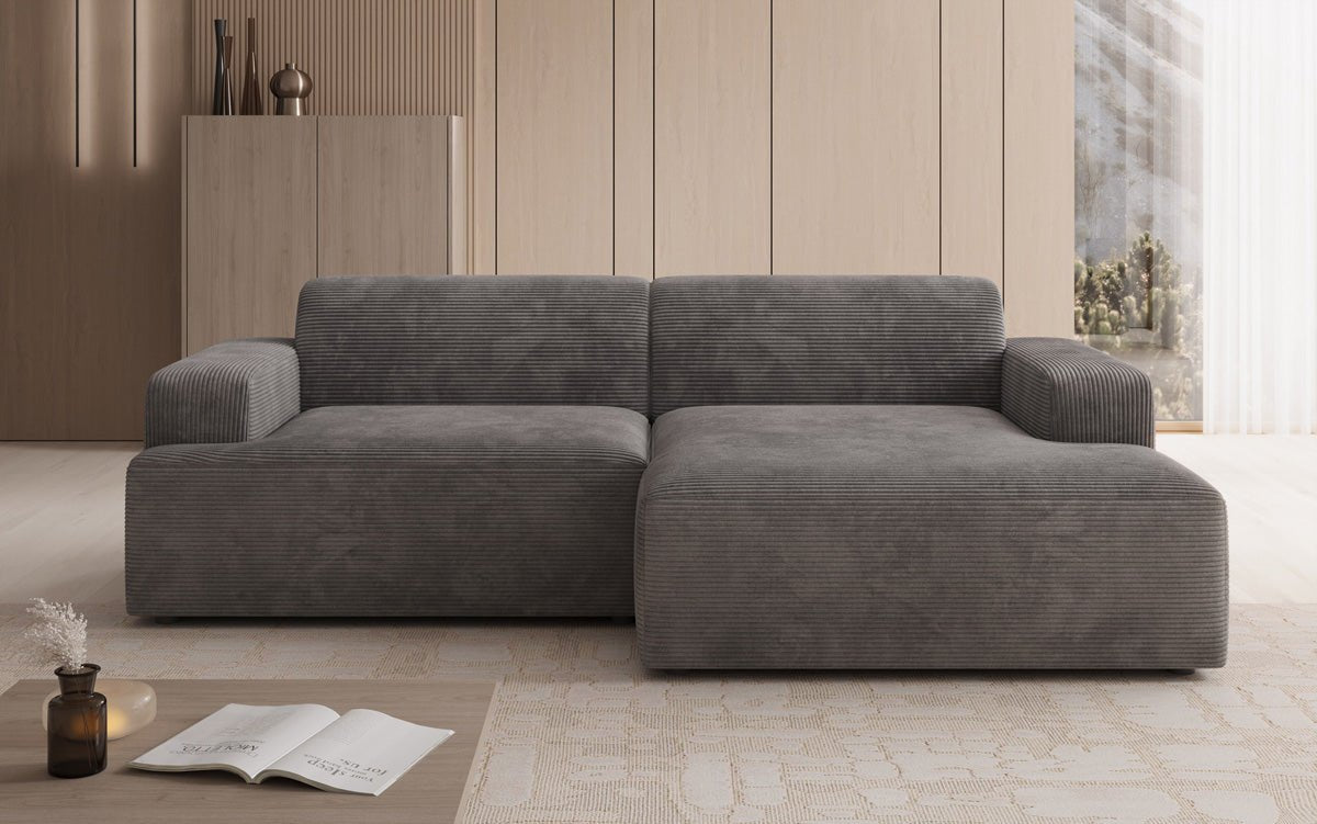 Designer Sofa Monza L in Corduroy