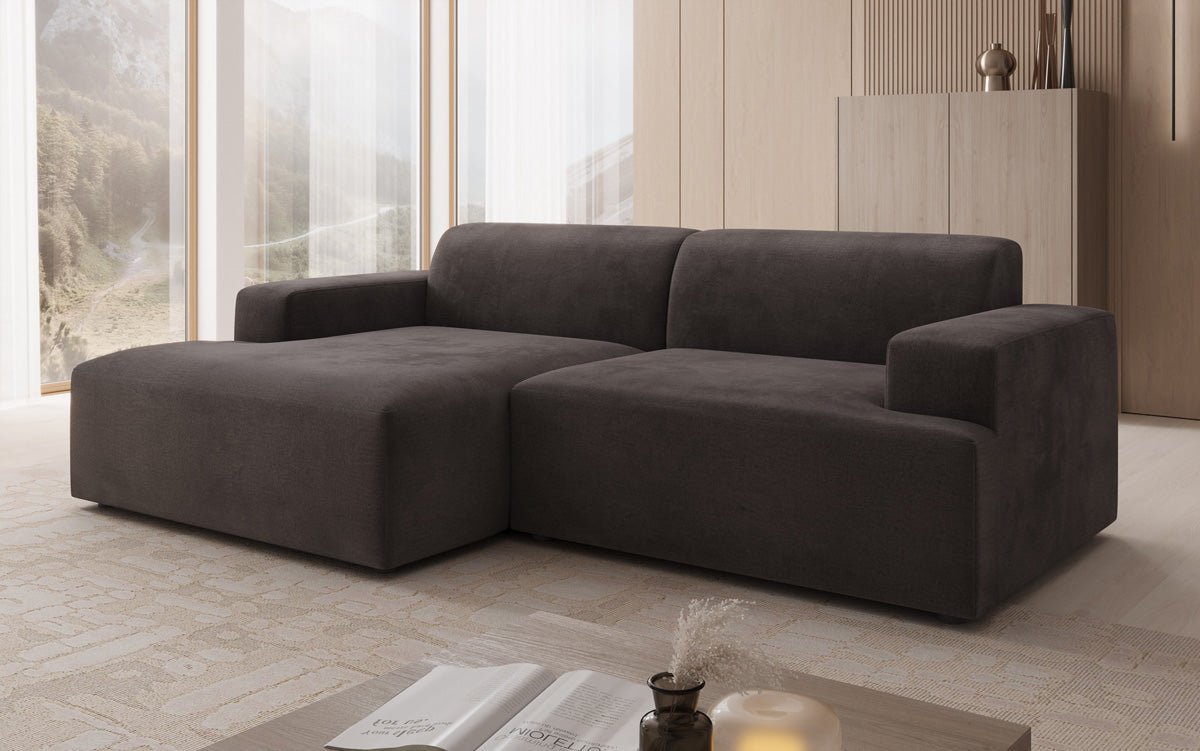 Designer Sofa Monza L in Velvet