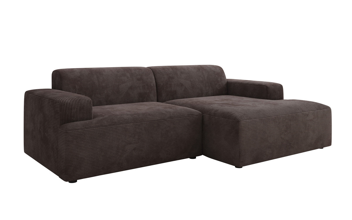 Designer Sofa Monza L in Corduroy