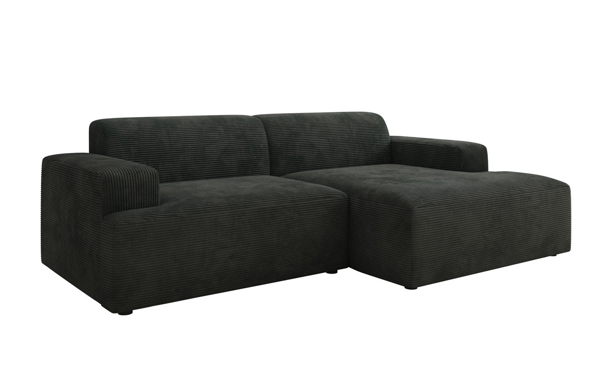 Designer Sofa Monza L in Corduroy