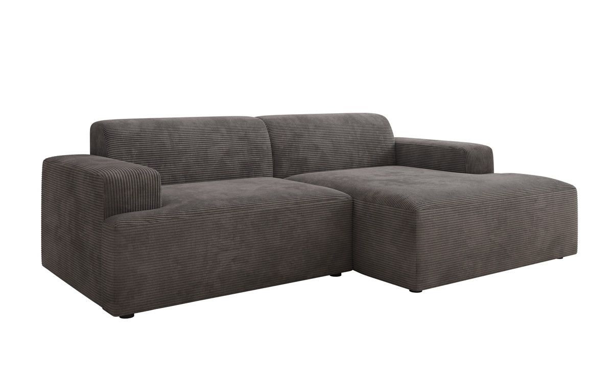 Designer Sofa Monza L in Corduroy