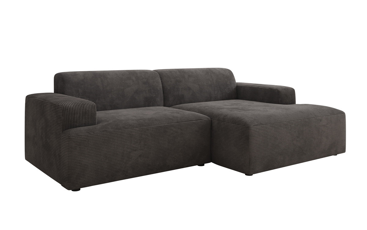 Designer Sofa Monza L in Corduroy