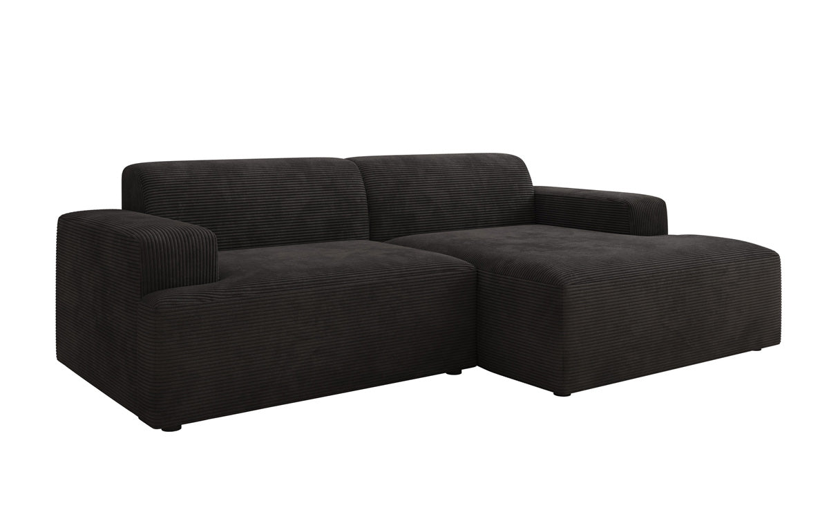 Designer Sofa Monza L in Corduroy