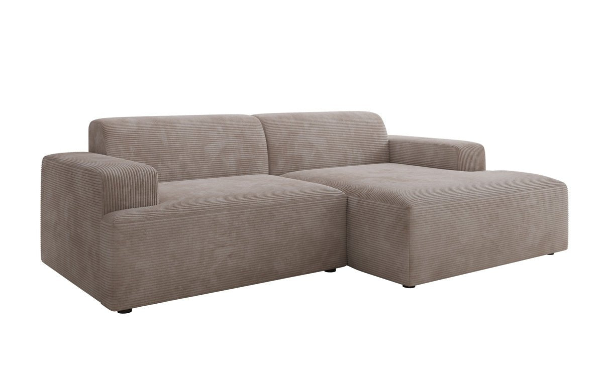 Designer Sofa Monza L in Corduroy