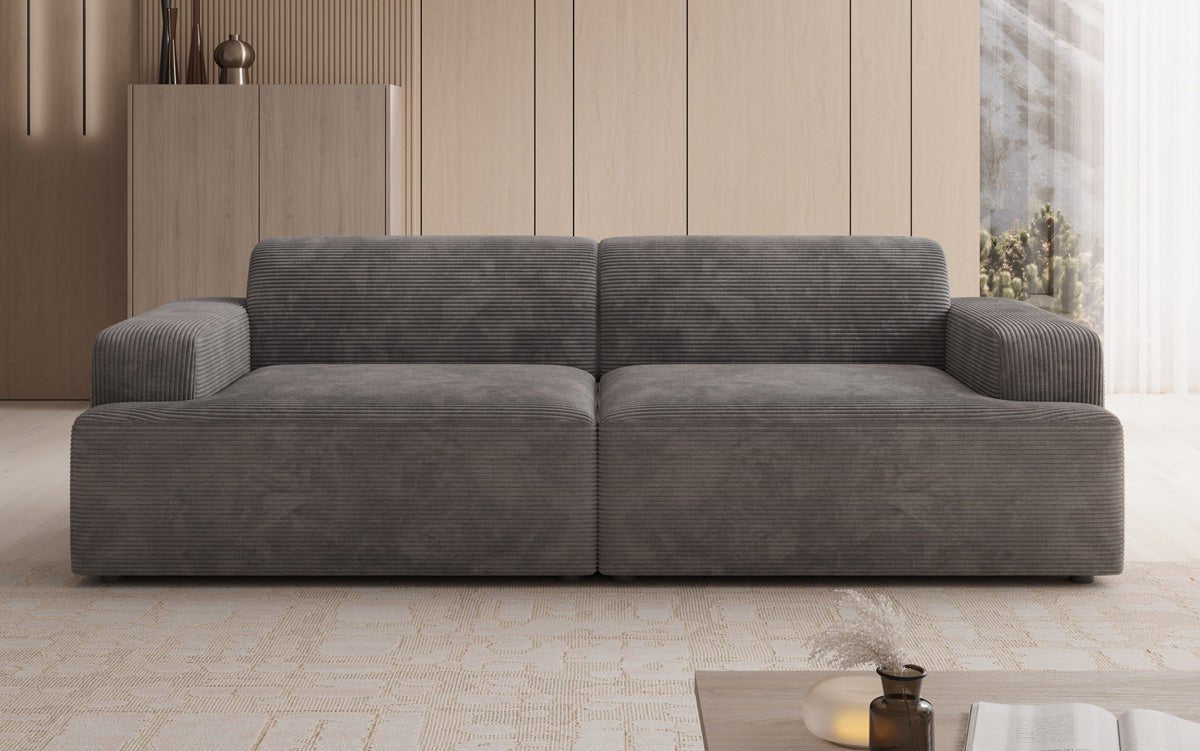 Designer 3 Seater Sofa Monza in Corduroy