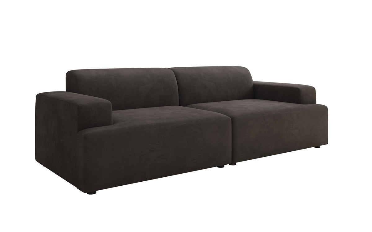 Designer 3-Seater Sofa Monza in Velvet