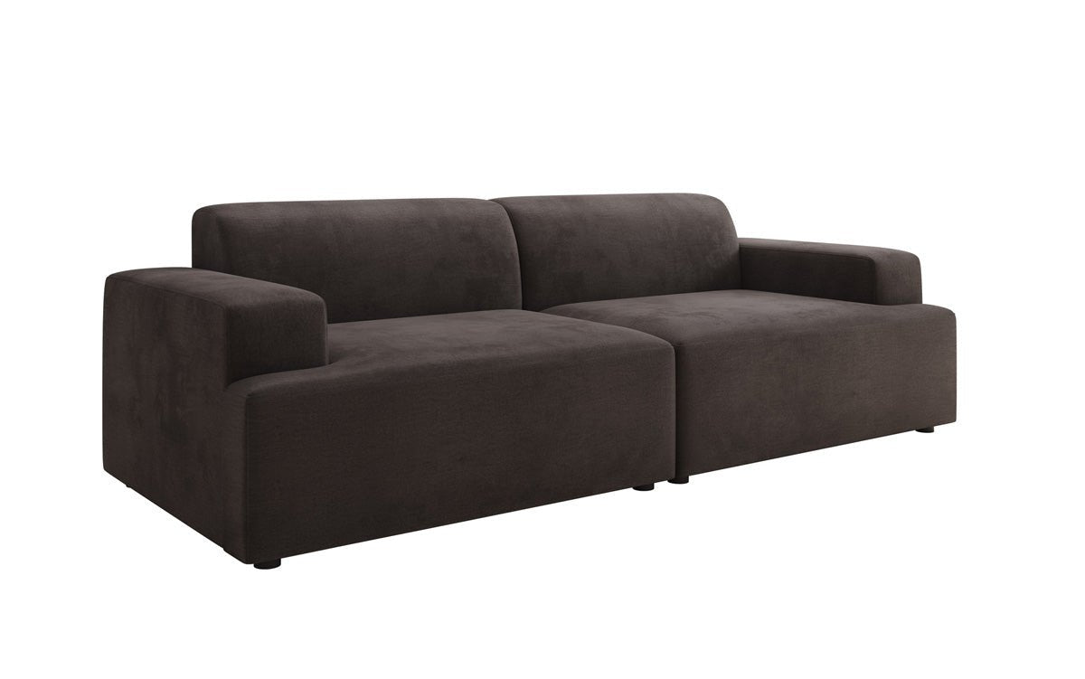 Designer 3-Seater Sofa Monza in Velvet