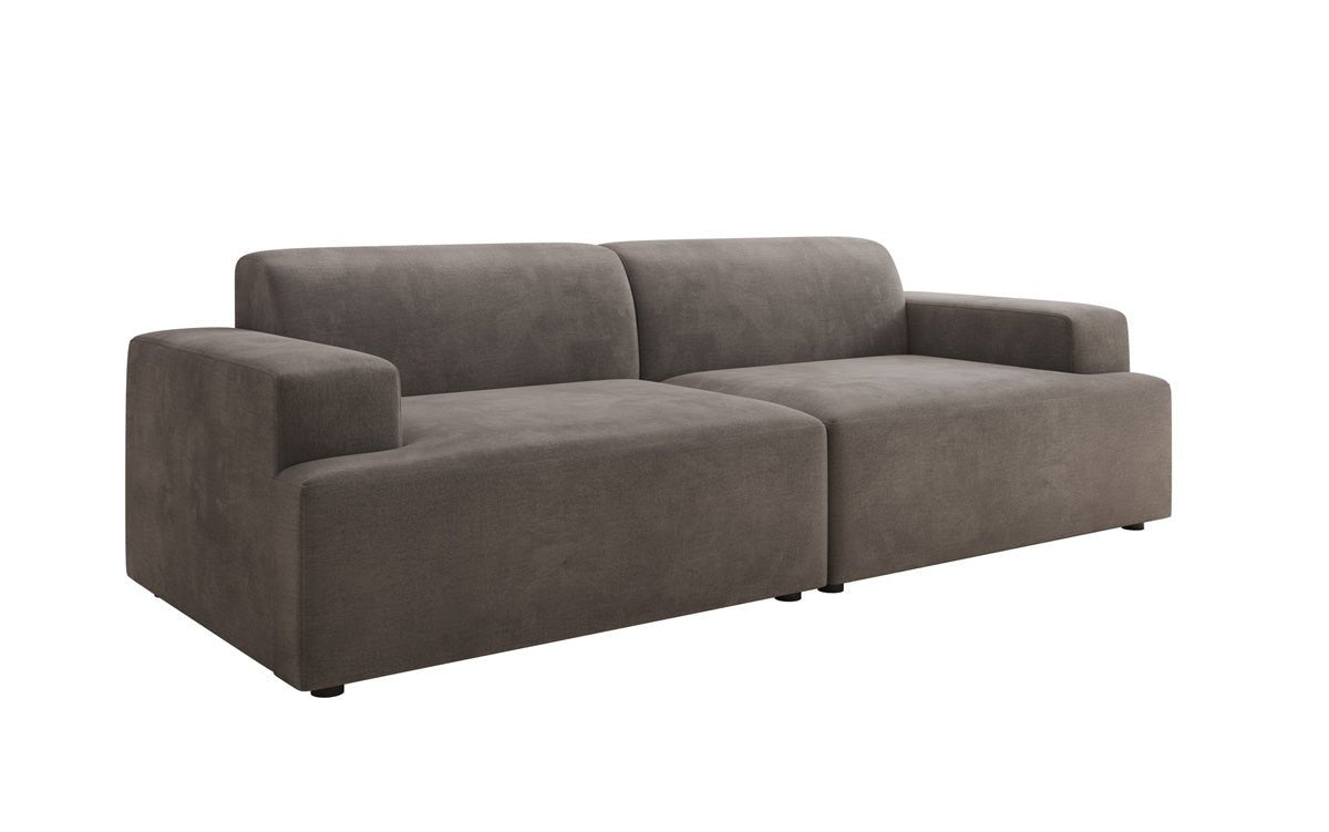 Designer 3-Seater Sofa Monza in Velvet