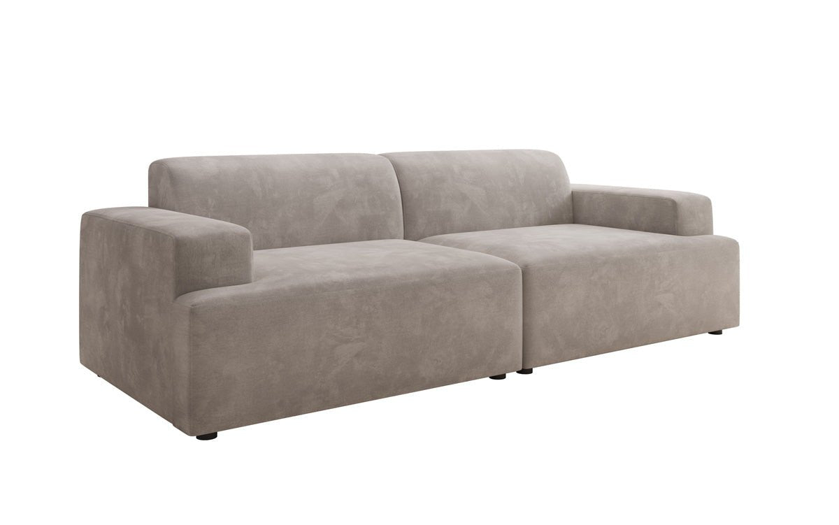 Designer 3-Seater Sofa Monza in Velvet