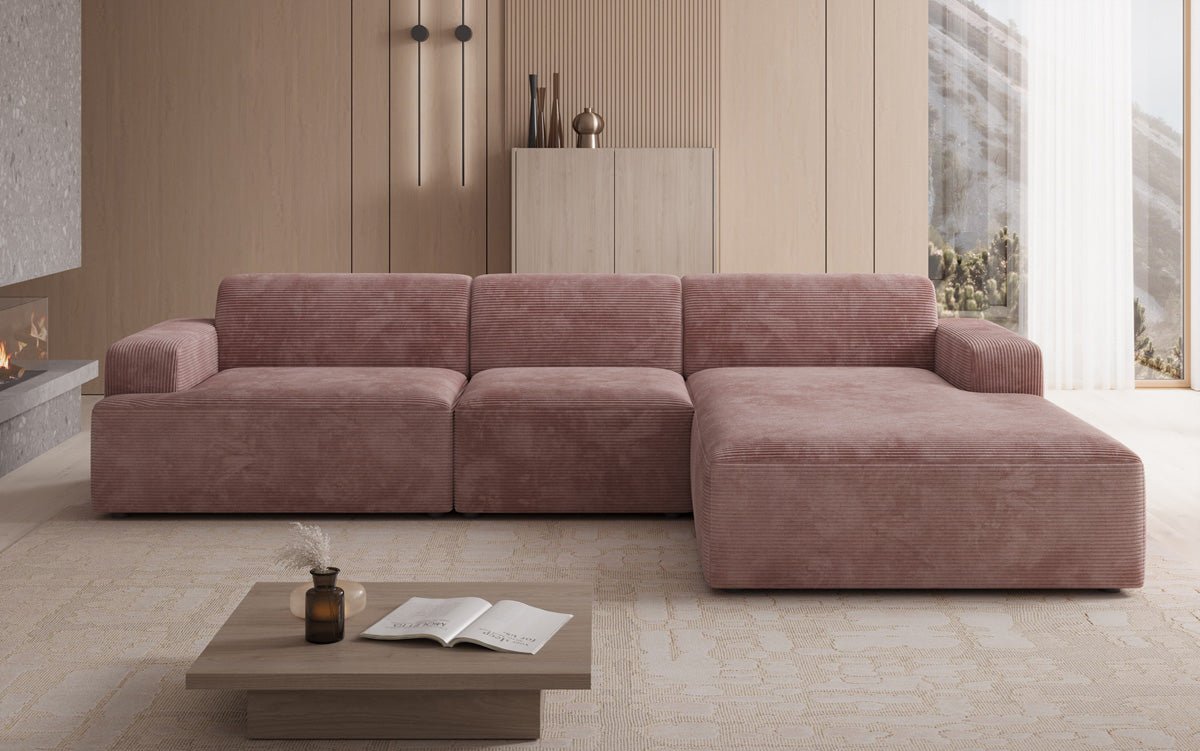 Designer Sofa Monza L Maxi in Corduroy