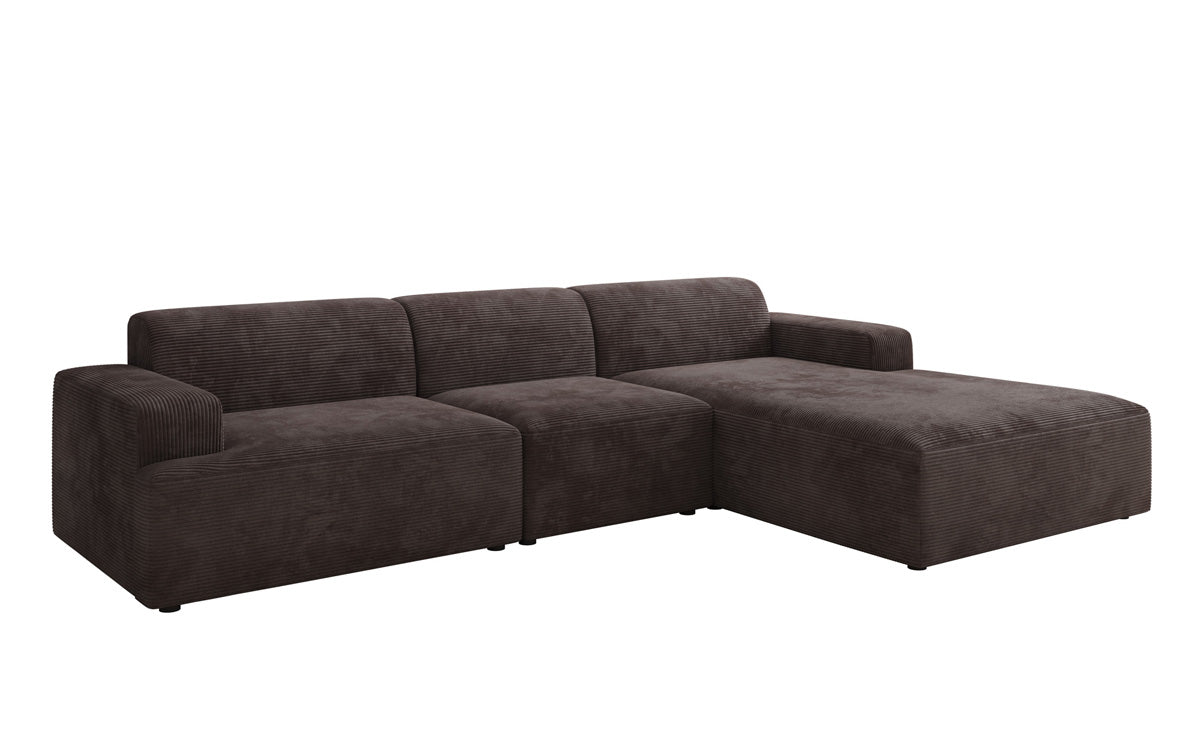 Designer Sofa Monza L Maxi in Corduroy