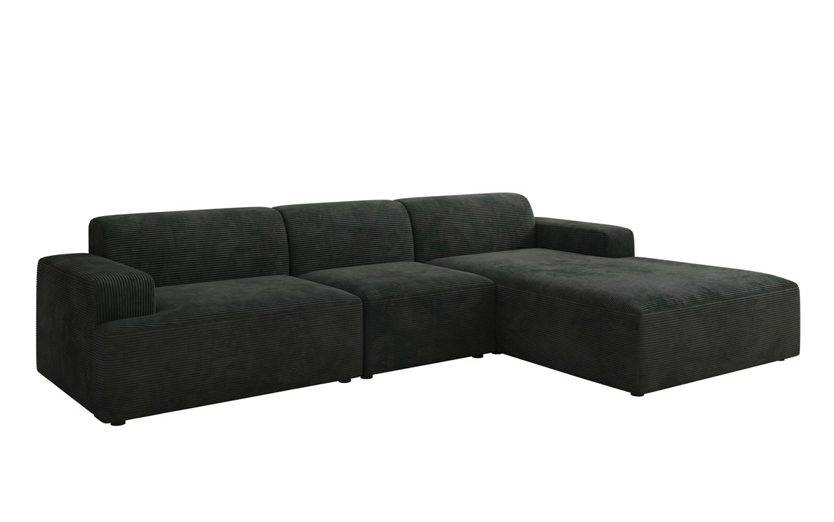 Designer Sofa Monza L Maxi in Corduroy