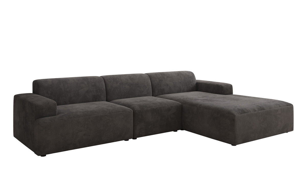 Designer Sofa Monza L Maxi in Corduroy
