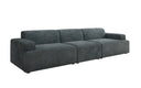 Designer Sofa Monza 3 Seater XXL in Corduroy