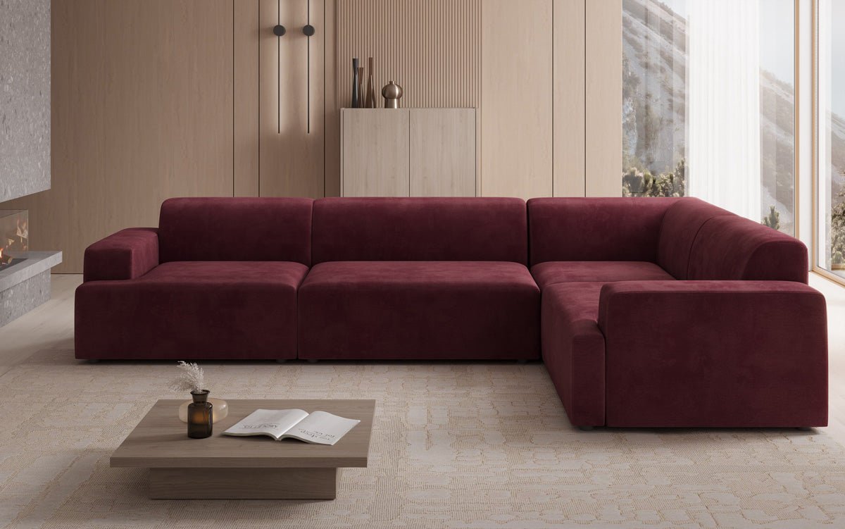 Designer Sofa Monza Living Landscape L in Velvet