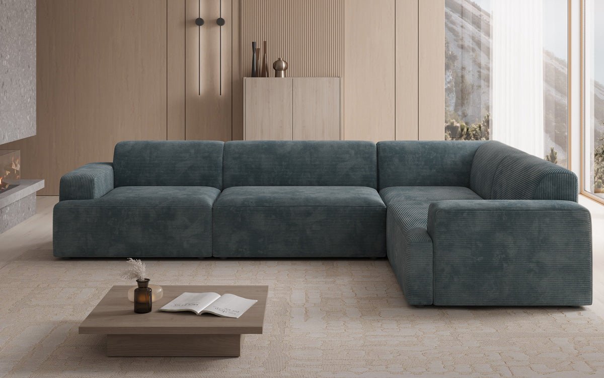 Designer Sofa Monza Living Landscape L in Corduroy