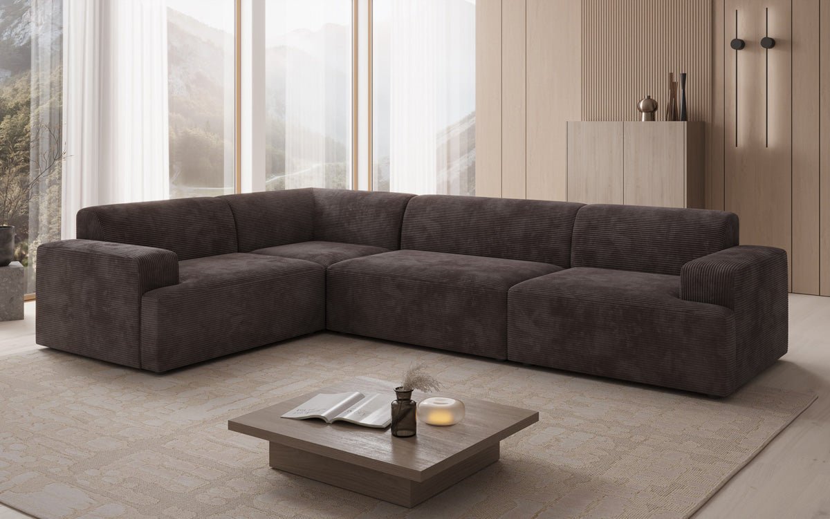 Designer Sofa Monza Living Landscape L in Corduroy