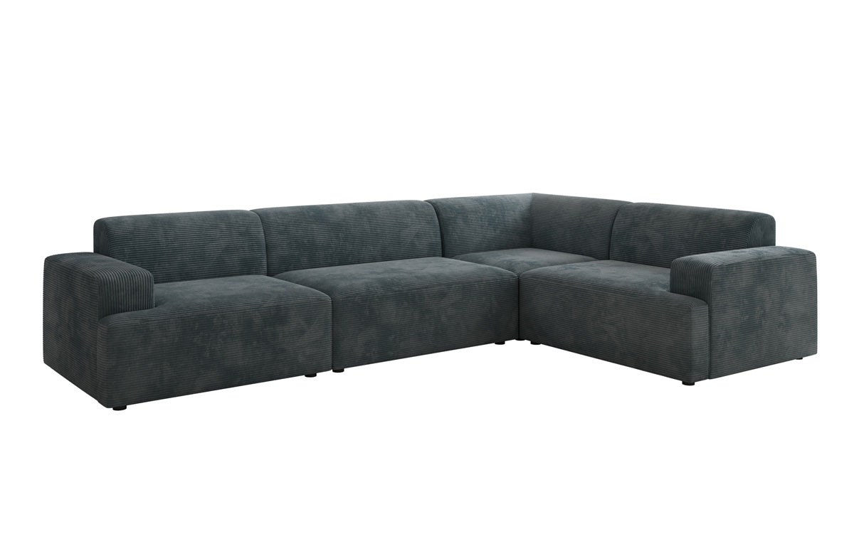 Designer Sofa Monza Living Landscape L in Corduroy