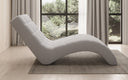 Designer Relax Lounger Nela in Bouclé