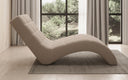 Designer Relax Lounger Nela in Bouclé