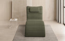 Designer Relax-Liege Leon in Bouclé