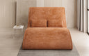 Designer Relax-Liege Lunaris 120 in Cord