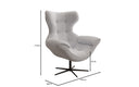 Designer sofa armchair Aurelio incl. side stool in bouclé
