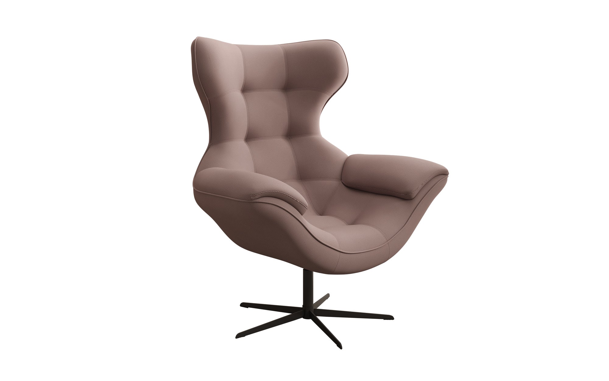 Designer sofa armchair Aurelio in fabric