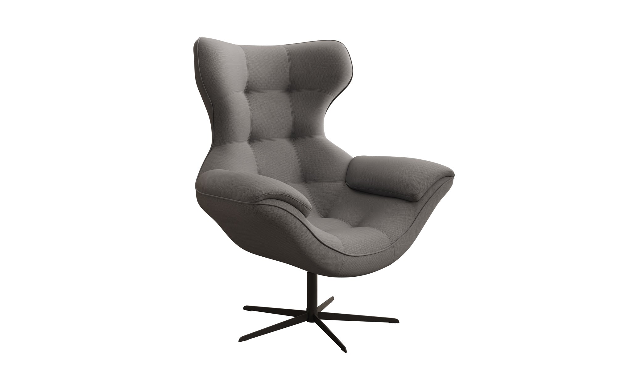 Designer sofa armchair Aurelio in fabric