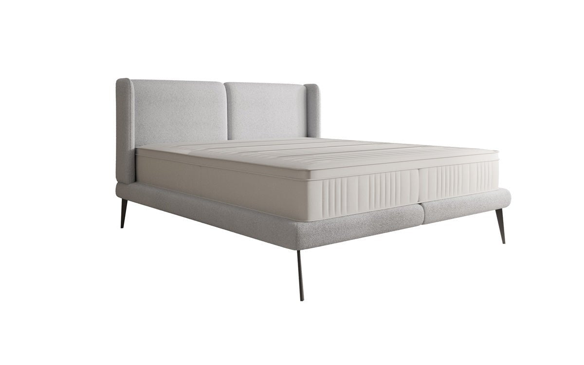 Upholstered bed Avendra in Bouclé