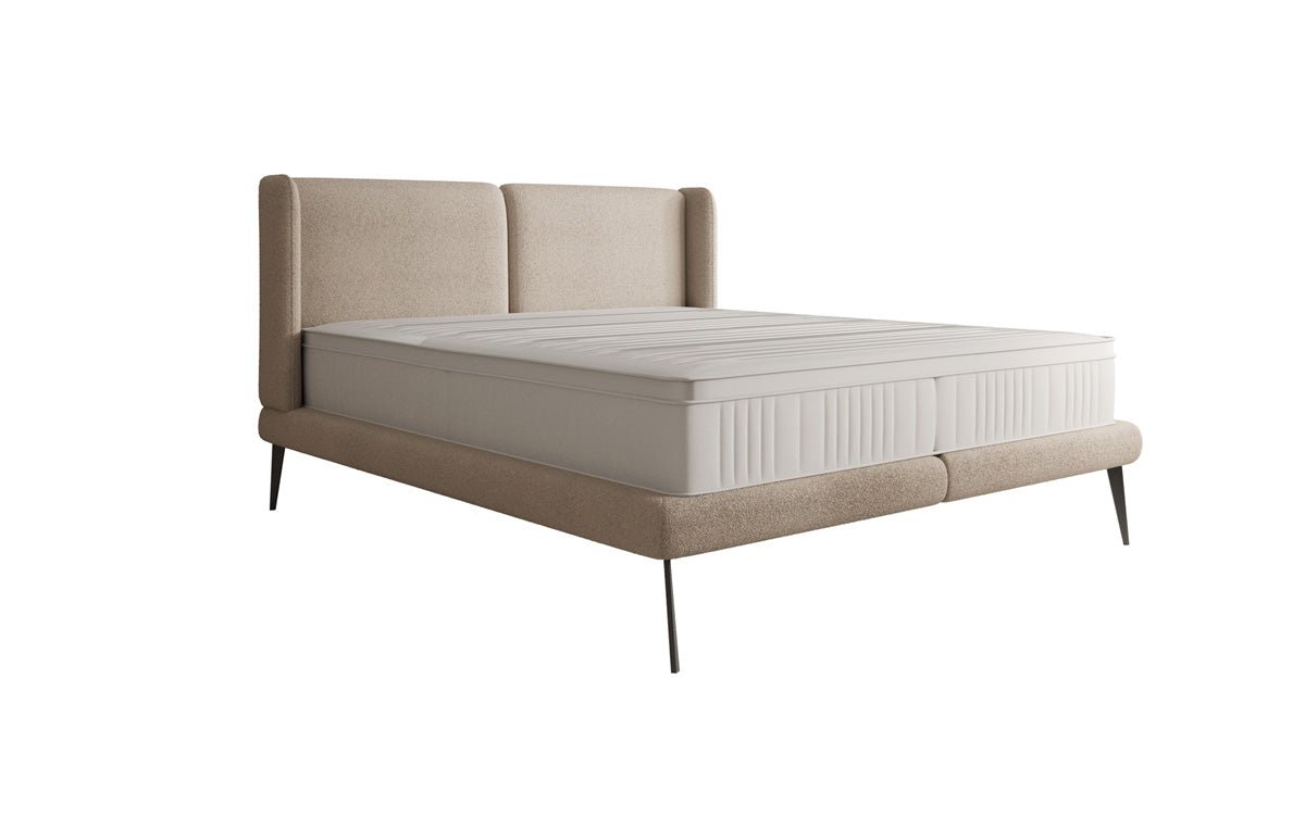 Upholstered bed Avendra in Bouclé
