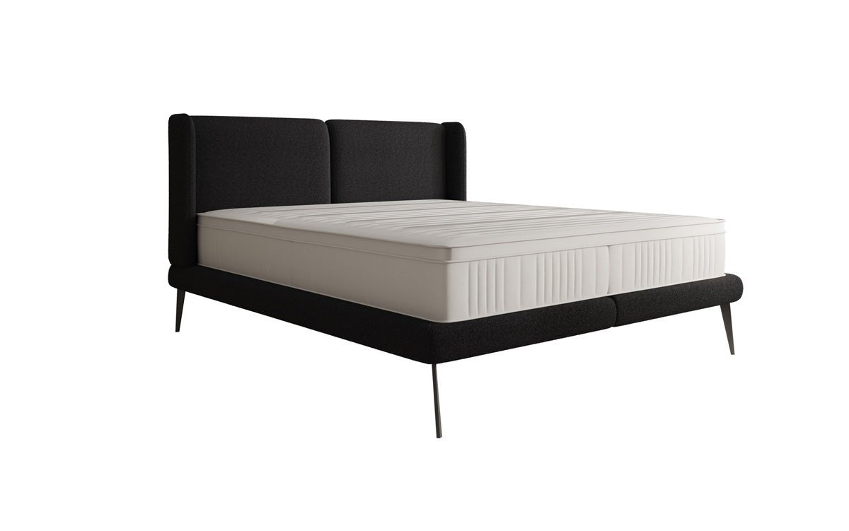 Upholstered bed Avendra in Bouclé