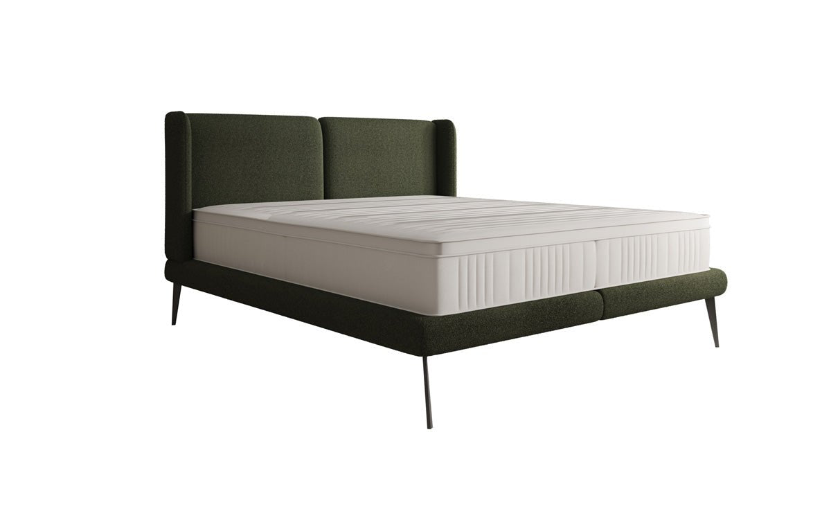 Upholstered bed Avendra in Bouclé